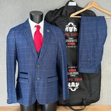 Marc Darcy Indigo Check 3