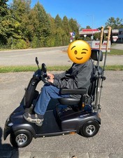Seniorenmobil Reha Invacare Comet Alpine Pro 15km/h NP ca 3500.-