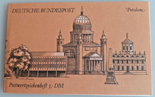 Briefmarken Bundespost Markenheftchen 25 b Sehenswürdigkeiten