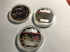 3 verschiedene Gedenkmedaillen