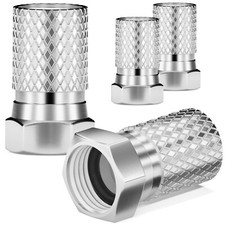 4x F Stecker 8,2 mm SAT