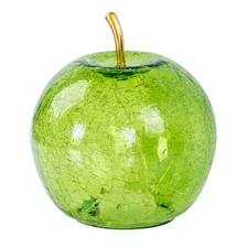 LED Apfel H17cm Rosa Grün