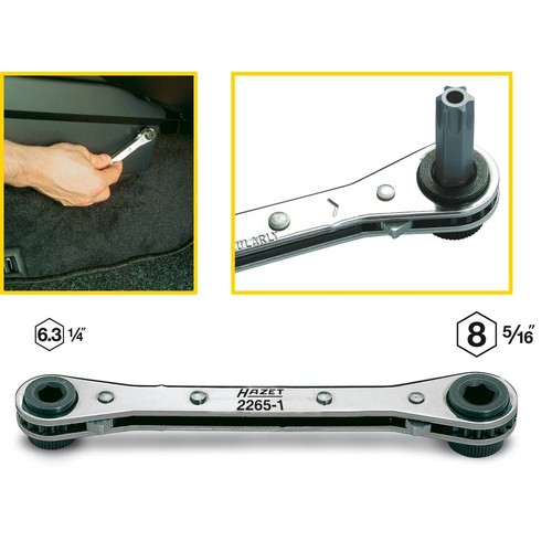 Hazet 2265 bit - bit-ratsche, 1/4