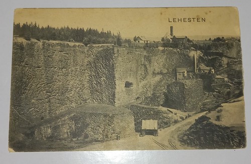 Lehesten wurzbach - ak,