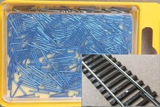 SPEZIAL NÄGEL, PINS für schmale SCHWELLEN z.B. TILLIG PECO HORNBY GT mit BOHRER