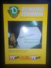 Dynamo Dresden - Hamburger SV HSV 1994/95 1.BL Programm