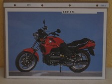 Motorrad Prospektblatt BMW K