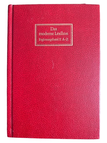 Das moderne lexikon - moderne,