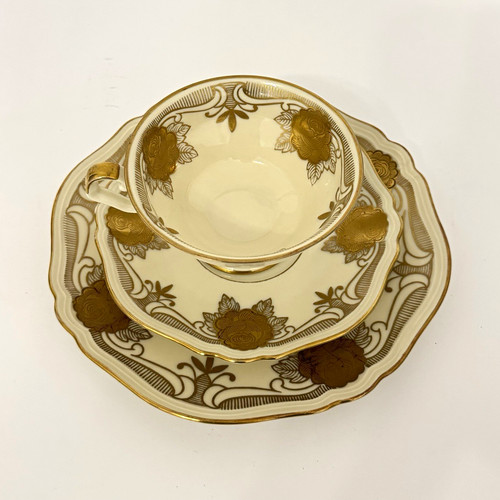 Vintage piece tea cup - 3-piece, trio