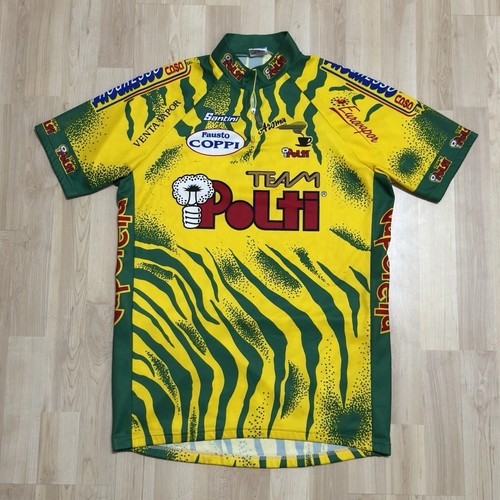 Vintage team polti radtrikot - vintage,