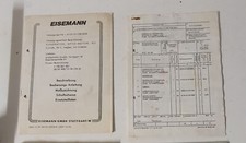 HANDBUCH F. EISEMAN GENERATOR 0,4 KW 24 VOLT MOBL BW BUND ILTIS MUNGA KRAD KRAKA