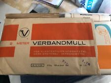 DDR Verbandsmaterial Kompressen Brandwunden Verbandwatte Mullbinden 70er DEKO