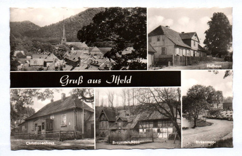 Gruß aus ilfeld hufhaus - ak,