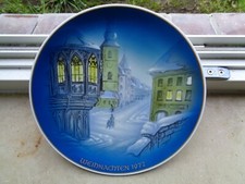  Rosenthal Germany - Weihnachtsteller 1972 - Christmette - Entw. Georg Küspert -