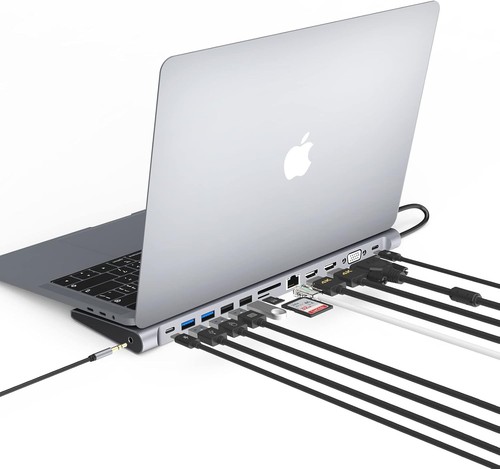 Usb dockingstation dual - c,