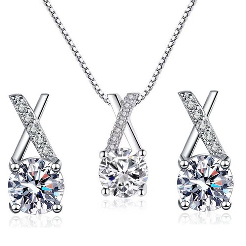 Damen schmuckset collier - schmuckset,