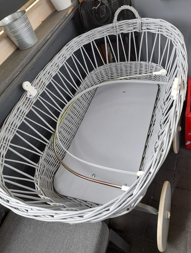 Stubenwagen grau waldin nur - stubenwagen,