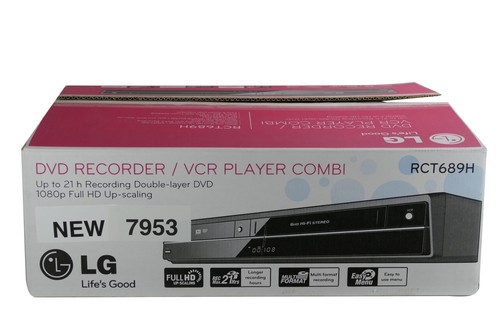 Rct689h vhs dvd combi - lg,