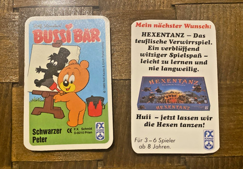 Bussibär schwarzer peter - bussibär,