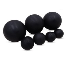 Rubberballs Schwarze runde
