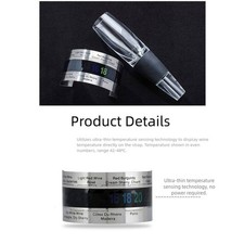 Ansteckthermometer LCD Display