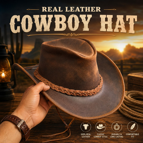 Echtleder western cowboy - echtleder,