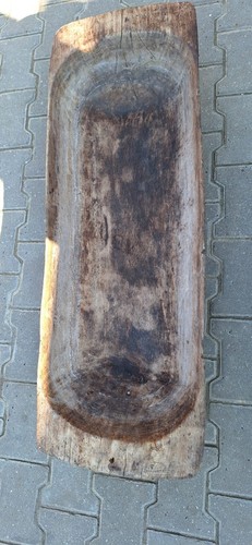 Holzbadewanne.