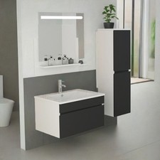 Badmöbel Set Spiegel Schrank