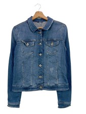 EDC ESPRIT Jeansjacke Damen Jacke Gr. DE 38 blau Casual-Look