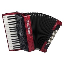 Hohner Bravo III 72 red silent