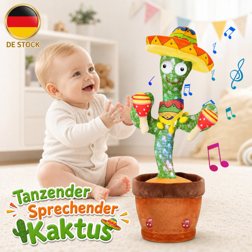 Sprechender kaktus spielzeug - sprechender,