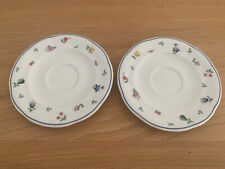 Form Marienbad Ingres weiss - Blumen Früchte Streublume- 2 Untertassen mehr vorh