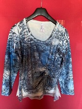 Damen Sweatshirt Body Needs Blau Gr.36