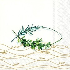 Kommunion*Konfirmation*Servietten*Geschenktüte*Tischkarten*Believe gold*27,5cm