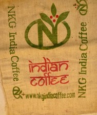 Großer kaffeesack jute - kaffeesack,,