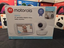 Motorola MBP 55 Video-Babyphone mit Schwenk,Neige-und Zoomfunktion,5,0 Zoll EBA