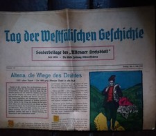 Alte Zeitung Sonderbeilage