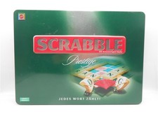 SCRABBLE Prestige Metallbox Mattel Jedes Wort Zählt!  /R13F1