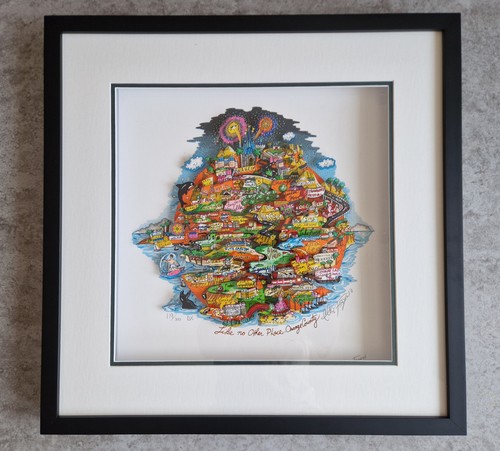 Charles fazzino like no - charles, 3d