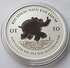 1 UNZE SILBER - Otto Waalkes / Ottifanten / Elefant - SILBERMÜNZE SILBERBARREN 