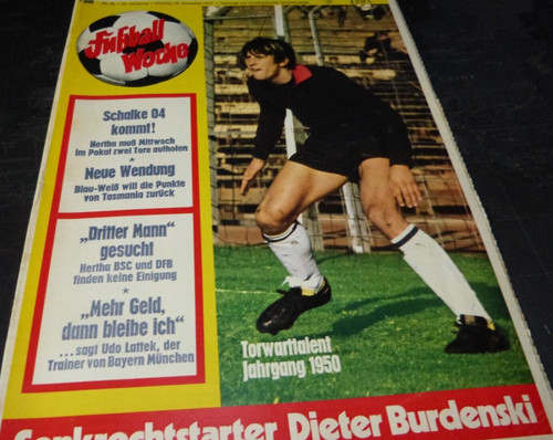 Fußball woche 1971 - fußball,