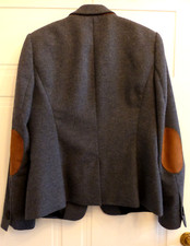 Damenblazer Blazer ESPRIT Jacke Ellenbogen Patches Gr. 40 / M super zur Jeans