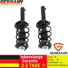 2X STOSSDÄMPFER MIT FEDERN VORNE FÜR AUDI A3 Q3 VW CADDY TOURAN GOLF 5 6