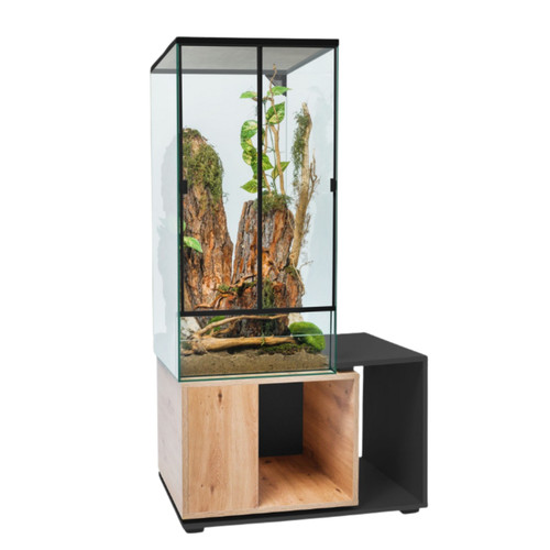 Glas terrarium 60x60x120cm - glas,