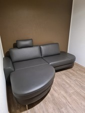 TOP Ledersofa Ledercouch Lederecksofa Sofa Couch Ecksofa Schlafsofa Longcair 