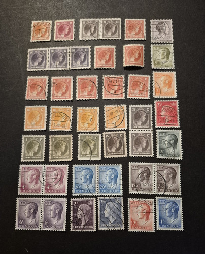 Briefmarken luxemburg - briefmarken,