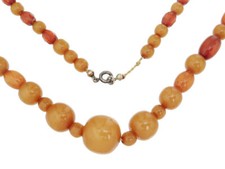 Necklace Amber Antique