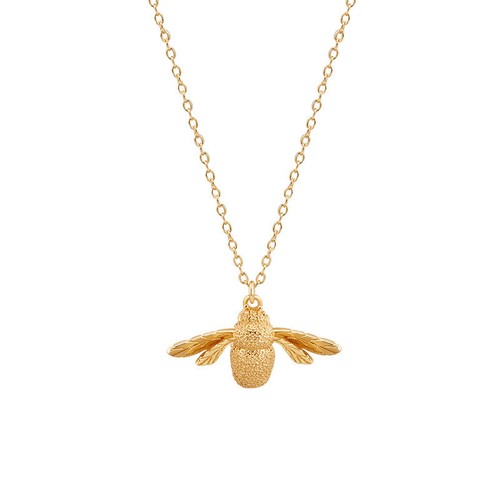 Halskette gold biene - halskette,