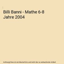 Billi Banni - Mathe 6-8 Jahre
