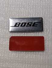 2st. BOSE Auto Audio Lautsprecher 3D Aluminiumplatten Abzeichen Emblem Aufklebe.
